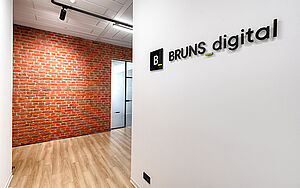 Bruns digital, Flurgestaltung | Fotograf: Thomas Schubert